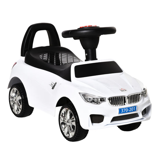 Ride On Car Baby Toddler Walker Foot To Floor Sliding Car Slider, White